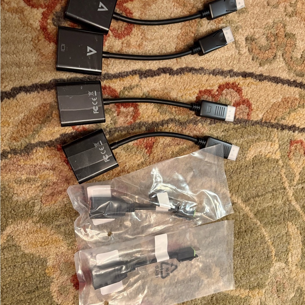 Cables and hook ups - OPEN TO ANY OFFER